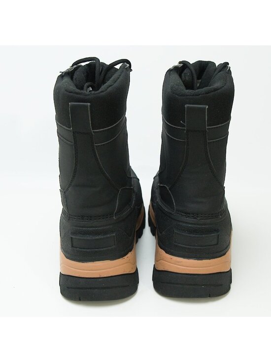 Mishansha Winter Boots Size 10 Faux Fur Lined Work Duck Boot Lace up Black main image 8